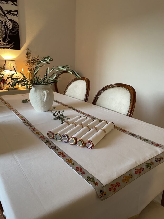 ⁦Pack Berbère chemin de table + 6 serviettes⁩ - الصورة ⁦3⁩