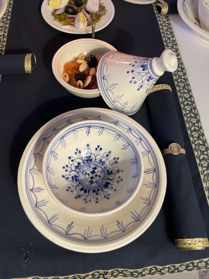 ⁦Service de table en céramique طقم الطاولة مصنوع باليد من السيراميك⁩ - الصورة ⁦2⁩