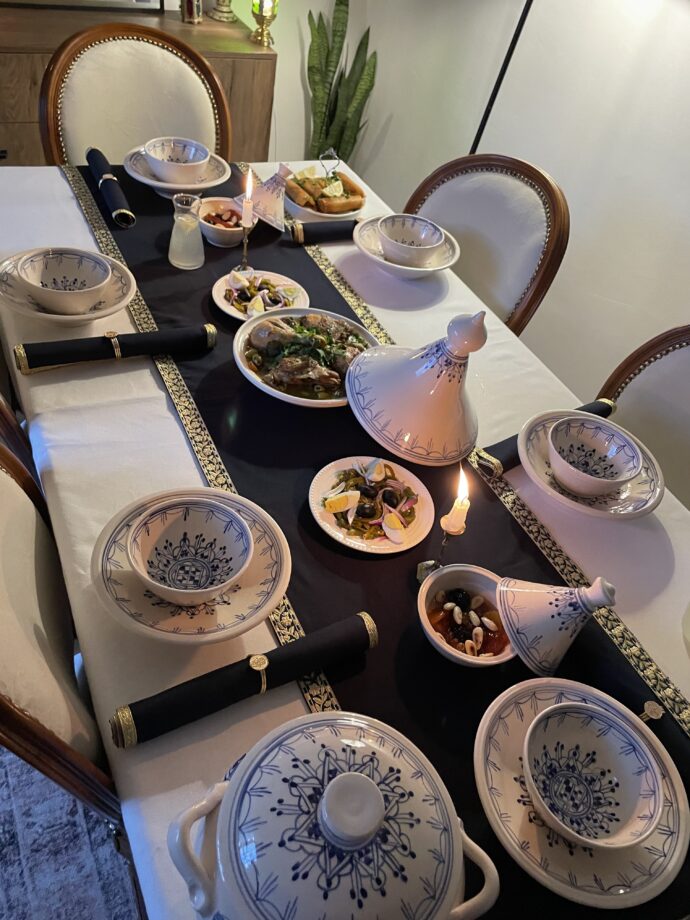 ⁦Service de table en céramique طقم الطاولة مصنوع باليد من السيراميك⁩ - الصورة ⁦6⁩