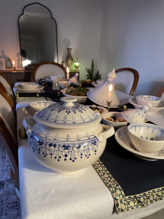 ⁦Service de table en céramique طقم الطاولة مصنوع باليد من السيراميك⁩ - الصورة ⁦12⁩