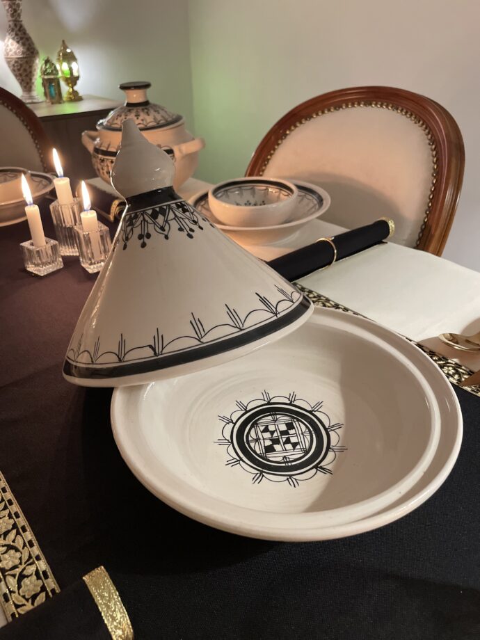⁦Service de table en céramique طقم الطاولة مصنوع باليد من السيراميك⁩ - الصورة ⁦17⁩